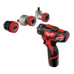 Akum. suktuvas-gręžtuvas M12 BDDXKIT-202C Milwaukee