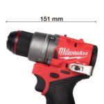 Akum. suktuvas-gręžtuvas M12 FDD2-202X Milwaukee - Image 3
